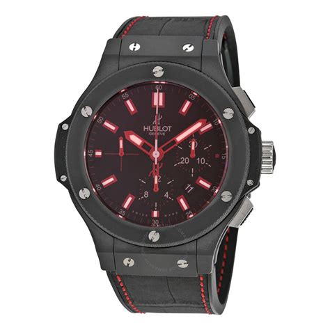 hublot rednblack|Hublot black magic price.